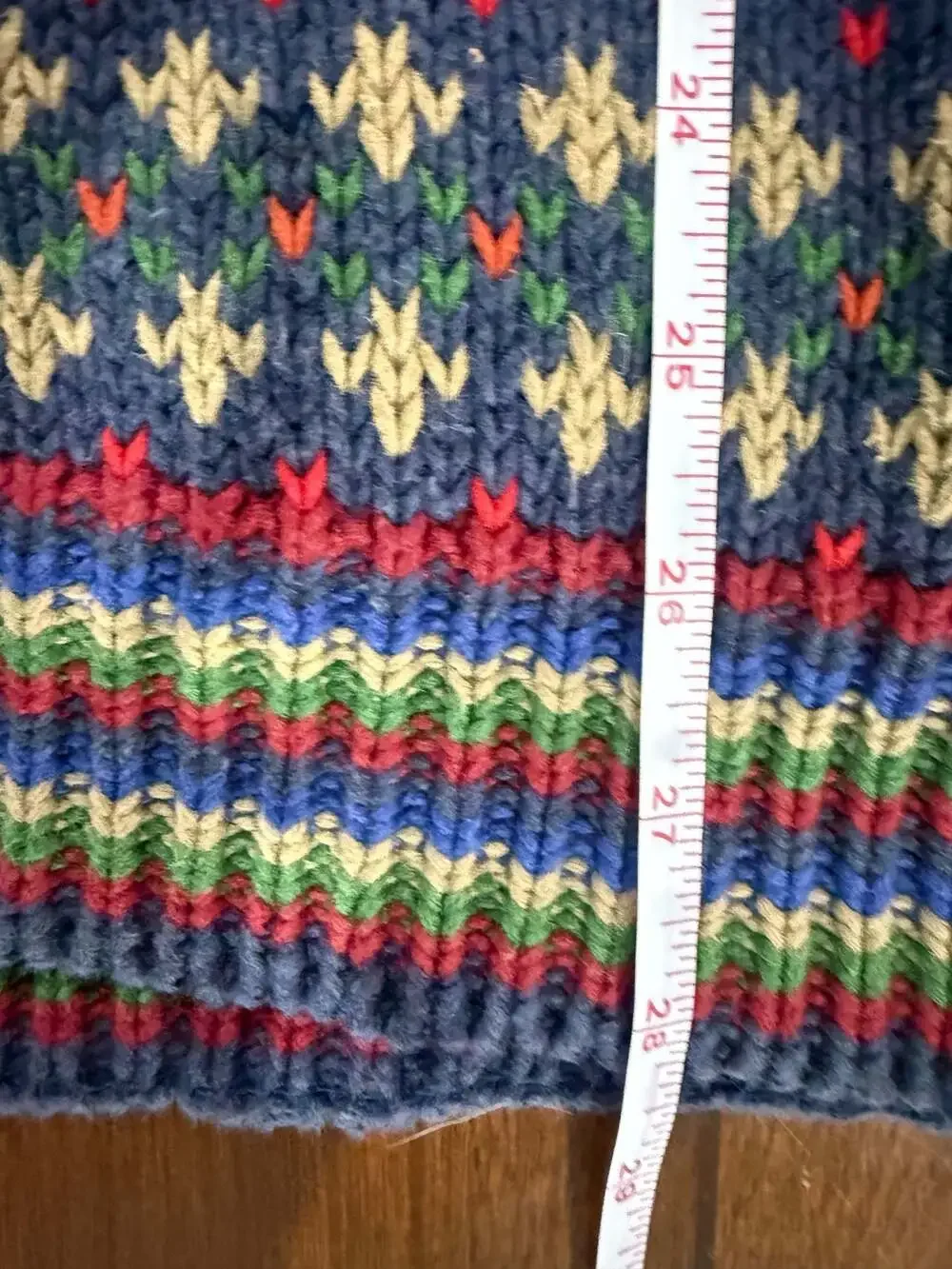 Vintage Woolrich Handframed Ramie Cotton Fair Isle Grandpa Sweater L Made HK